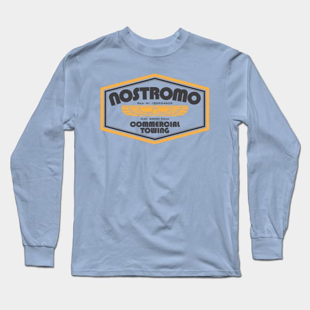 Nostromo Commercial Towing Long Sleeve T-Shirt by AnimalatWork